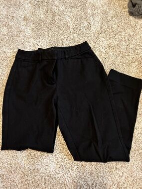 White House Black Market Black Slim Ponte Pants